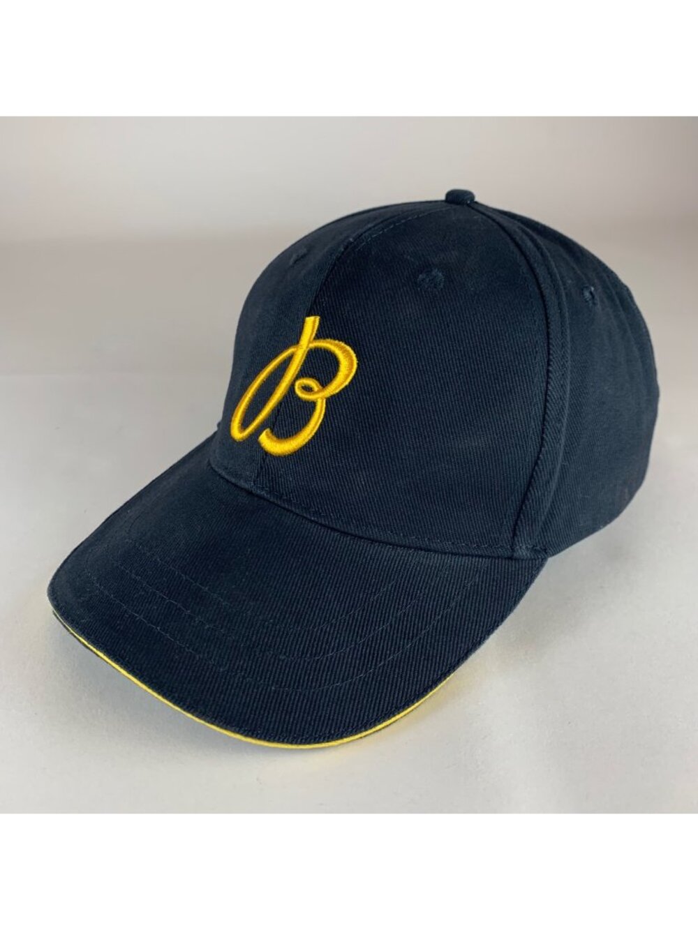 Breitling Watches Unisex Navy Blue Leather Strapback Adjustable Hat
